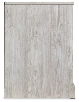 Paxberry Whitewash Nightstand from Ashley - Luna Furniture