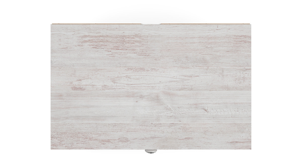 Paxberry Whitewash Chest of Drawers from Ashley - Luna Furniture