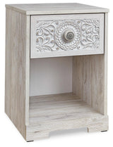 Paxberry Whitewash Nightstand from Ashley Furniture - Luna Furniture