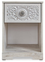 Paxberry Whitewash Nightstand from Ashley Furniture - Luna Furniture