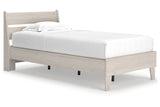 Socalle Light Natural Youth Platform Base Bedroom Set from Ashley - Luna Furniture