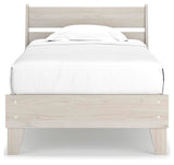 Socalle Natural Twin Platform Bed from Ashley Furniture - Luna Furniture