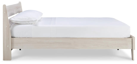 Socalle Natural Queen Platform Bed from Ashley - Luna Furniture