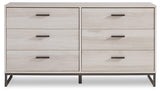 Socalle Light Natural Dresser from Ashley - Luna Furniture