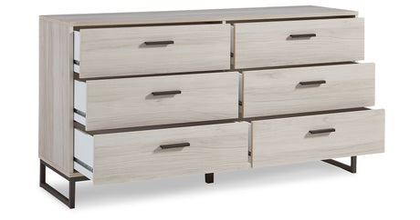 Socalle Light Natural Dresser from Ashley - Luna Furniture