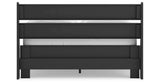Socalle Full Panel Headboard with Dresser, Chest and Nightstand in Black from Ashley Furniture - Luna Furniture