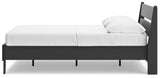 Socalle Black Full Platform Bed from Ashley - Luna Furniture