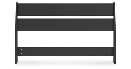 Socalle Black Full Panel Headboard from Ashley - Luna Furniture