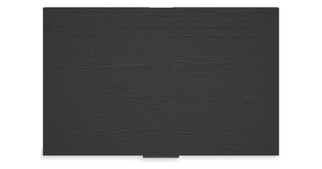 Socalle Full Panel Headboard with Dresser and Chest in Black from Ashley - Luna Furniture