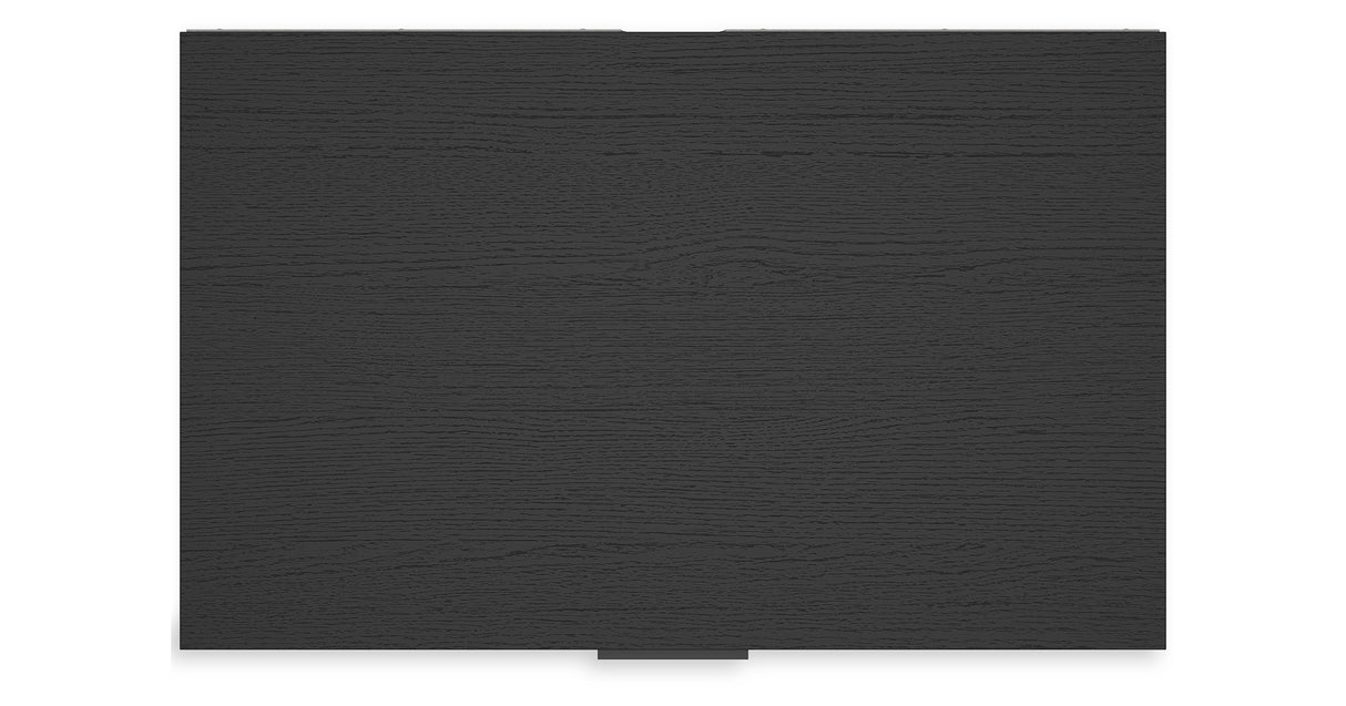 Socalle Twin Panel Headboard with Dresser, Chest and 2 Nightstands in Black from Ashley - Luna Furniture