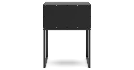 Socalle Twin Panel Headboard with Dresser and Nightstand in Black from Ashley - Luna Furniture