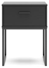 Socalle Full Panel Headboard with Dresser and Nightstand in Black from Ashley Furniture - Luna Furniture