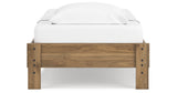 Deanlow Twin Platform Bed with Dresser, Chest and 2 Nightstands in Honey from Ashley - Luna Furniture