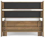 Deanlow Honey Twin Platform Bed from Ashley Furniture - Luna Furniture