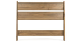 Deanlow Twin Panel Headboard with Nightstand in Honey from Ashley - Luna Furniture