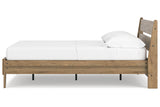 Deanlow Honey Full Platform Bed from Ashley - Luna Furniture