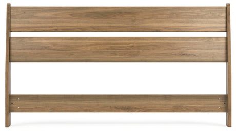 Deanlow Queen Panel Headboard with Dresser in Honey from Ashley - Luna Furniture