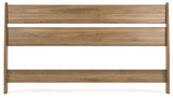 Deanlow Queen Panel Headboard with Dresser in Honey from Ashley - Luna Furniture