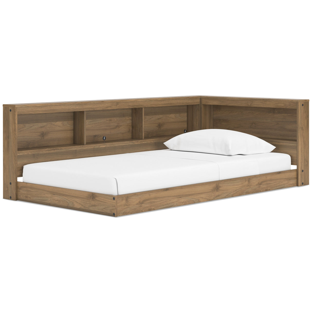 Deanlow Honey Youth Bookcase Corner Storage Bedroom Set from Ashley - Luna Furniture