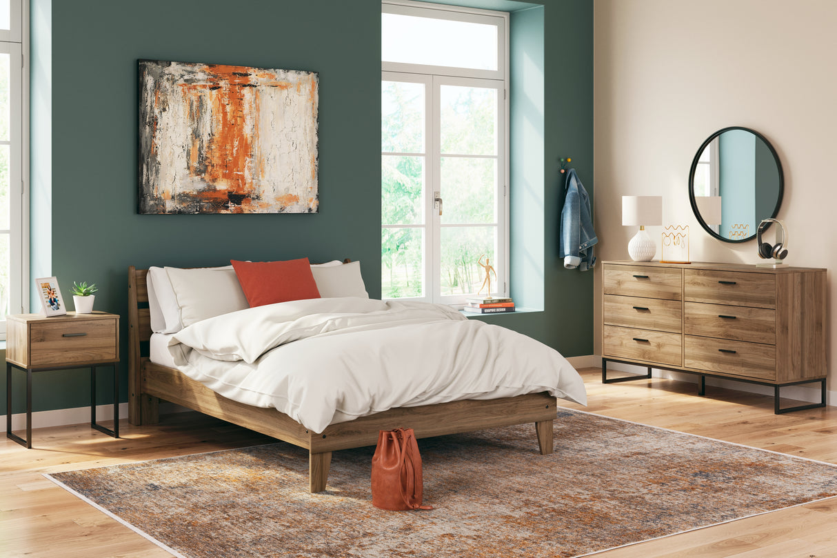 Deanlow Honey Dresser from Ashley - Luna Furniture