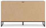 Deanlow Full Panel Headboard with Dresser and Nightstand in Honey from Ashley Furniture - Luna Furniture