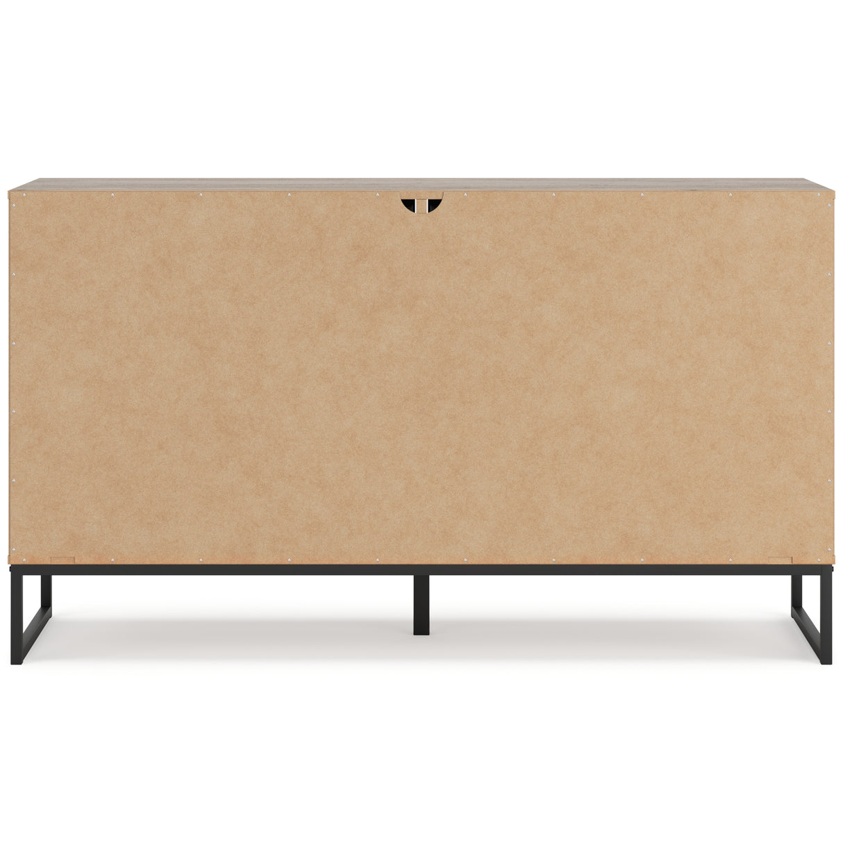 Deanlow Twin Panel Headboard with Dresser and Nightstand in Honey from Ashley - Luna Furniture