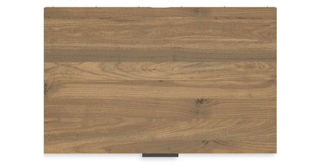 Deanlow Queen Panel Headboard with Dresser, Chest and 2 Nightstands in Honey from Ashley - Luna Furniture