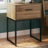 Deanlow Honey Nightstand from Ashley - Luna Furniture