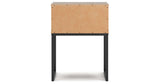 Deanlow Queen Panel Headboard with Dresser and Nightstand in Honey from Ashley Furniture - Luna Furniture