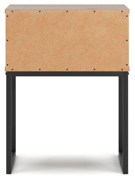 Deanlow Queen Panel Headboard with Dresser and Nightstand in Honey from Ashley - Luna Furniture
