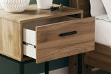 Deanlow Honey Nightstand from Ashley - Luna Furniture