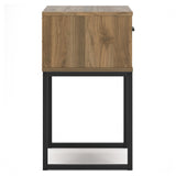 Deanlow Queen Panel Headboard with Dresser and Nightstand in Honey from Ashley Furniture - Luna Furniture