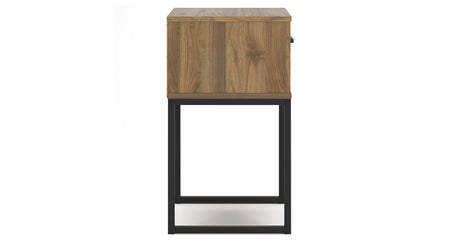 Deanlow Full Panel Headboard with Dresser, Chest and Nightstand in Honey from Ashley - Luna Furniture