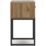 Deanlow Full Panel Headboard with 2 Nightstands in Honey from Ashley - Luna Furniture