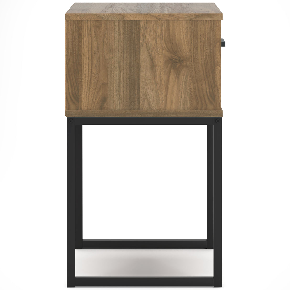 Deanlow Full Panel Headboard with Dresser and Nightstand in Honey from Ashley Furniture - Luna Furniture
