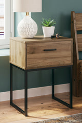 Deanlow Honey Nightstand from Ashley - Luna Furniture