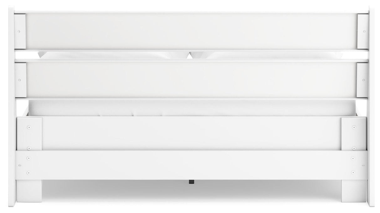 Socalle Two-tone Queen Platform Bed from Ashley - Luna Furniture