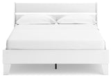 Socalle Two-tone Queen Platform Bed from Ashley - Luna Furniture