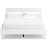 Socalle Two-tone Queen Platform Bed from Ashley - Luna Furniture