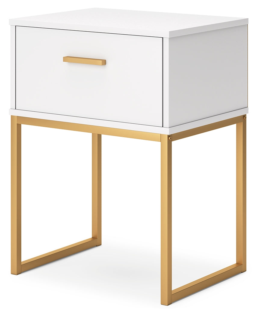 Socalle Full Panel Headboard with Dresser and Nightstand in Two-tone from Ashley - Luna Furniture
