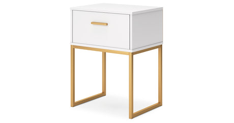 Socalle Queen Platform Bed with Dresser and 2 Nightstands in Two-tone from Ashley - Luna Furniture