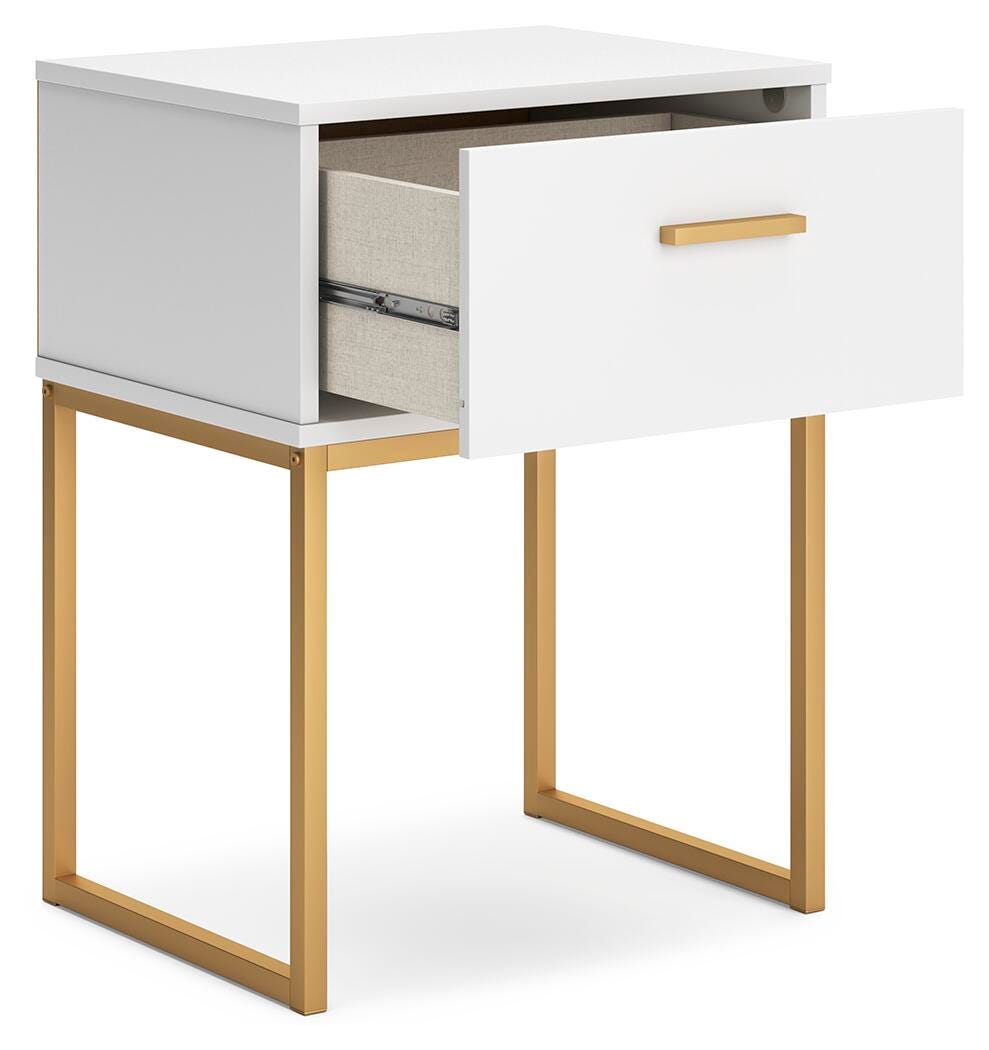 Socalle Queen Panel Headboard with Dresser and Nightstand in Two-tone from Ashley Furniture - Luna Furniture