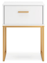Socalle Full Panel Headboard with Dresser and Nightstand in Two-tone from Ashley - Luna Furniture