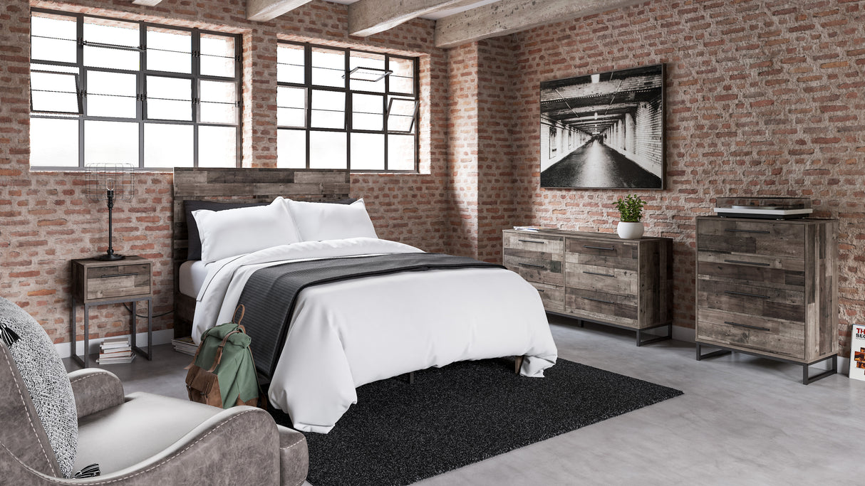 Neilsville Multi Gray Youth Platform Bedroom Set from Ashley - Luna Furniture