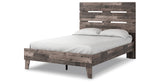 Neilsville Multi Gray Full Platform Bed from Ashley - Luna Furniture
