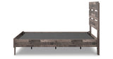 Neilsville Multi Gray Full Platform Bed from Ashley - Luna Furniture
