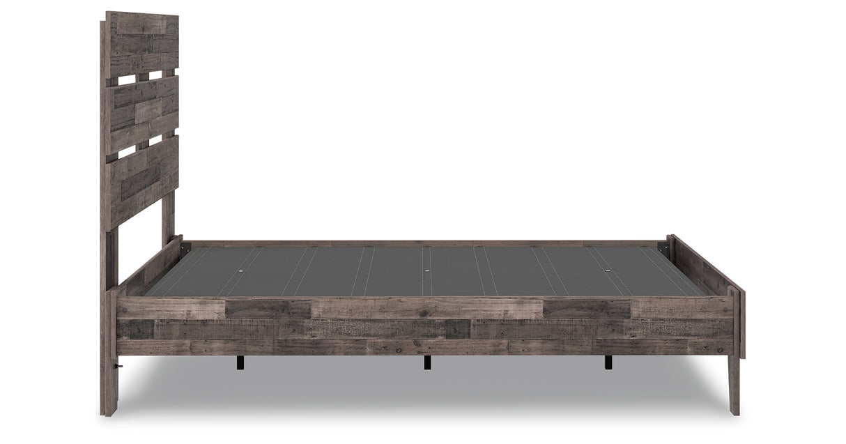 Neilsville Multi Gray Full Platform Bed from Ashley - Luna Furniture