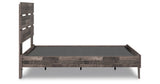 Neilsville Multi Gray Full Platform Bed from Ashley - Luna Furniture