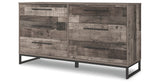 Neilsville Multi Gray Dresser from Ashley - Luna Furniture