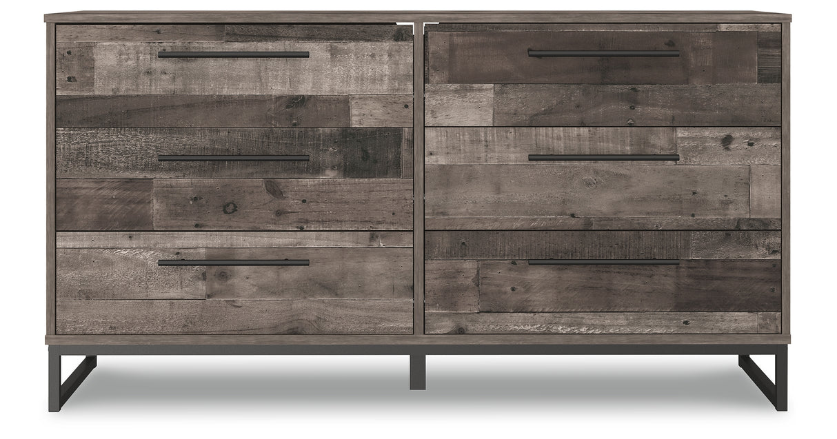 Neilsville Multi Gray Dresser from Ashley - Luna Furniture